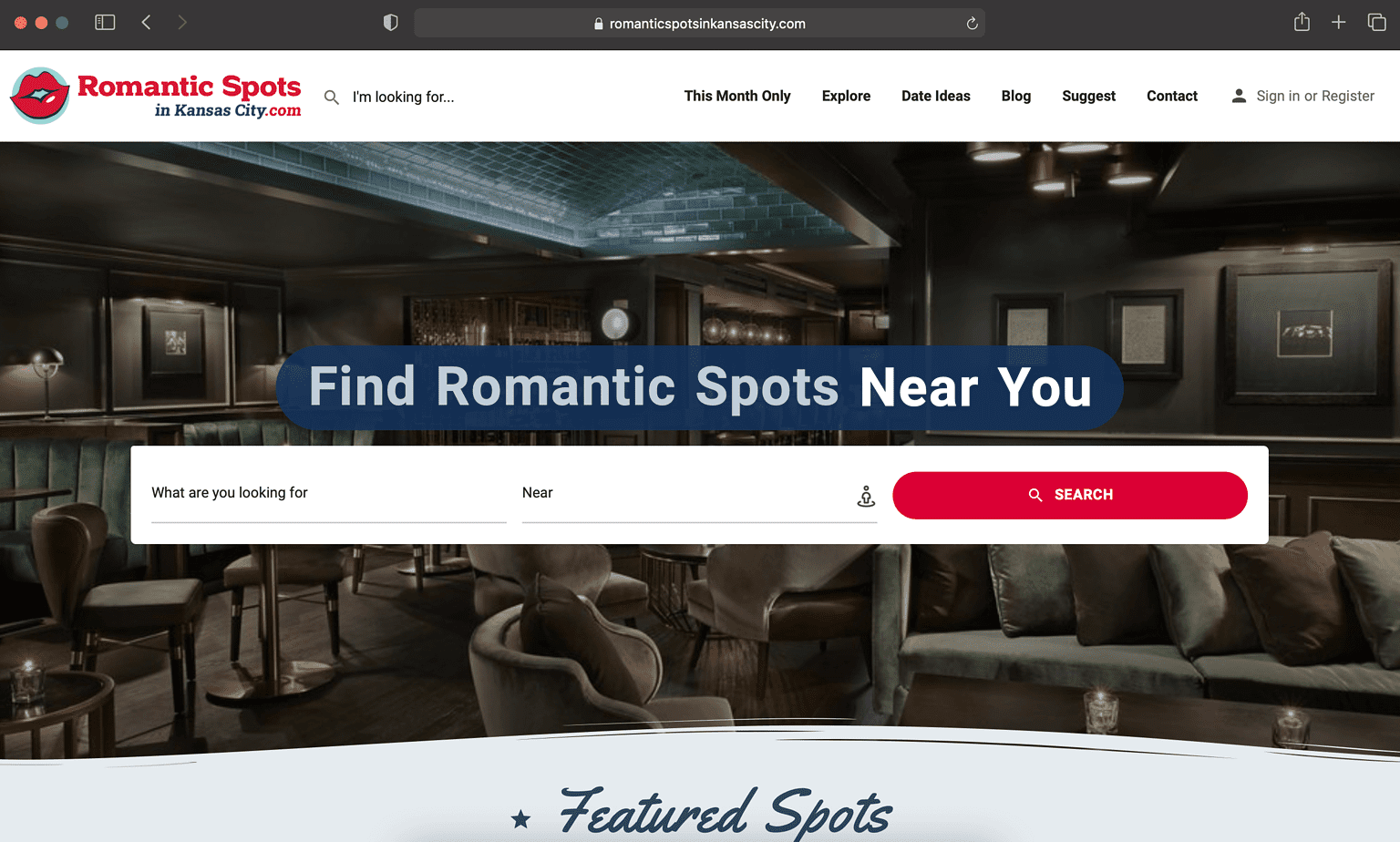 Romantic Spots in Kansas City